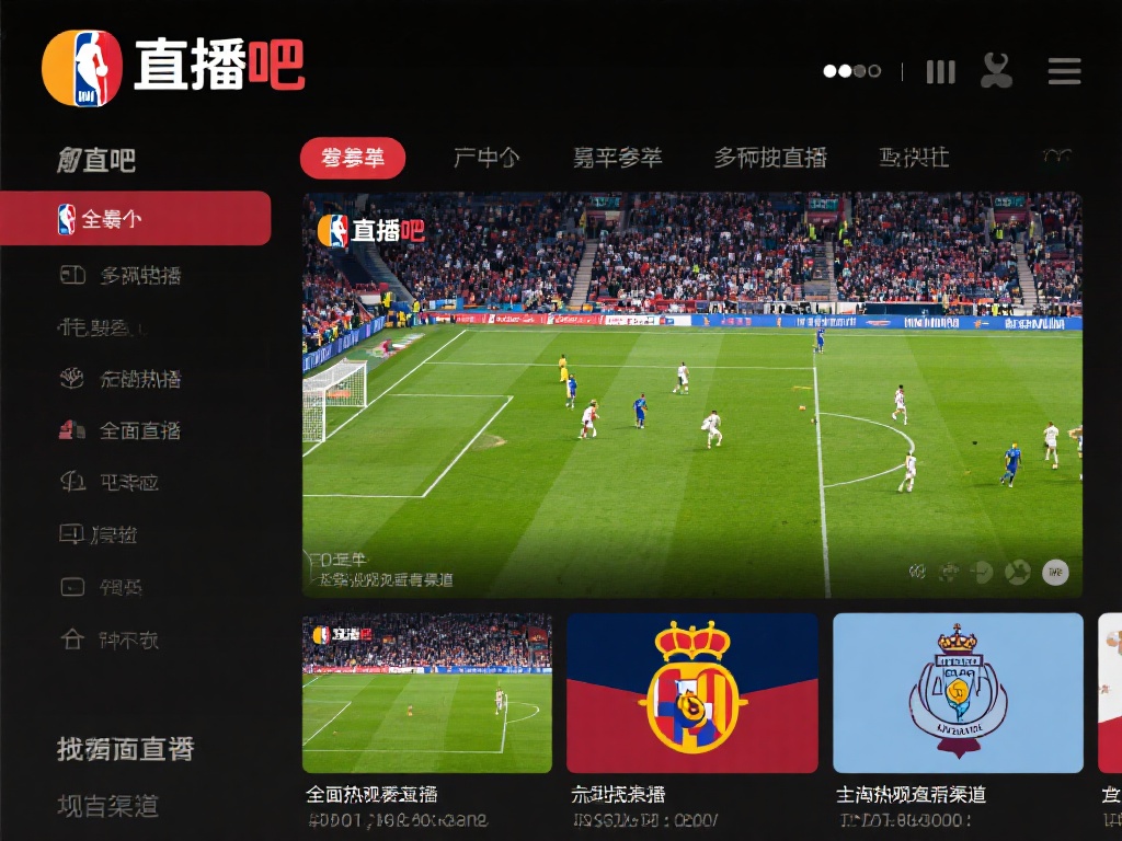 直播吧直播吧_直播吧直播吧在线直播无插件免费观看直播吧直播吧无插件高清直播免费看 多赛事覆盖:无论是NBA、西甲、英超还是